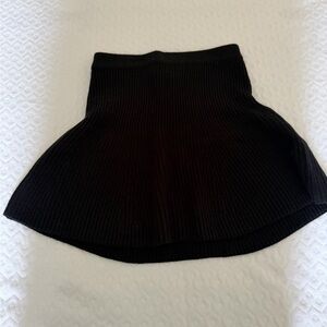Zara Black Skater Skirt